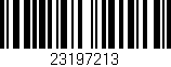 Código de barras (EAN, GTIN, SKU, ISBN): '23197213'