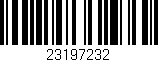 Código de barras (EAN, GTIN, SKU, ISBN): '23197232'