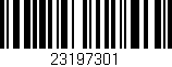 Código de barras (EAN, GTIN, SKU, ISBN): '23197301'
