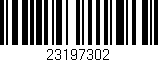 Código de barras (EAN, GTIN, SKU, ISBN): '23197302'