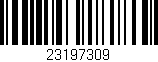 Código de barras (EAN, GTIN, SKU, ISBN): '23197309'