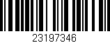 Código de barras (EAN, GTIN, SKU, ISBN): '23197346'