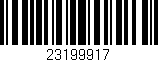 Código de barras (EAN, GTIN, SKU, ISBN): '23199917'
