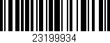 Código de barras (EAN, GTIN, SKU, ISBN): '23199934'