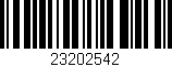 Código de barras (EAN, GTIN, SKU, ISBN): '23202542'