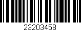 Código de barras (EAN, GTIN, SKU, ISBN): '23203458'