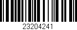 Código de barras (EAN, GTIN, SKU, ISBN): '23204241'