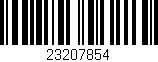 Código de barras (EAN, GTIN, SKU, ISBN): '23207854'