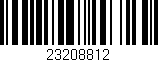 Código de barras (EAN, GTIN, SKU, ISBN): '23208812'