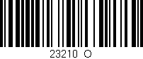 Código de barras (EAN, GTIN, SKU, ISBN): '23210_O'