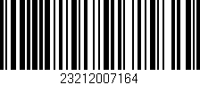 Código de barras (EAN, GTIN, SKU, ISBN): '23212007164'
