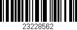 Código de barras (EAN, GTIN, SKU, ISBN): '23228562'