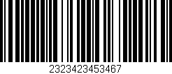 Código de barras (EAN, GTIN, SKU, ISBN): '2323423453467'