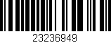 Código de barras (EAN, GTIN, SKU, ISBN): '23236949'