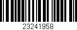 Código de barras (EAN, GTIN, SKU, ISBN): '23241958'