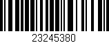Código de barras (EAN, GTIN, SKU, ISBN): '23245380'