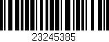 Código de barras (EAN, GTIN, SKU, ISBN): '23245385'