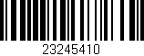 Código de barras (EAN, GTIN, SKU, ISBN): '23245410'