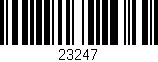 Código de barras (EAN, GTIN, SKU, ISBN): '23247'