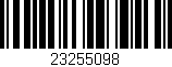Código de barras (EAN, GTIN, SKU, ISBN): '23255098'