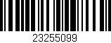 Código de barras (EAN, GTIN, SKU, ISBN): '23255099'