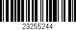 Código de barras (EAN, GTIN, SKU, ISBN): '23255244'