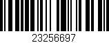 Código de barras (EAN, GTIN, SKU, ISBN): '23256697'
