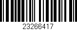 Código de barras (EAN, GTIN, SKU, ISBN): '23266417'