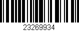 Código de barras (EAN, GTIN, SKU, ISBN): '23269934'