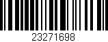Código de barras (EAN, GTIN, SKU, ISBN): '23271698'