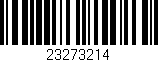 Código de barras (EAN, GTIN, SKU, ISBN): '23273214'