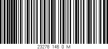 Código de barras (EAN, GTIN, SKU, ISBN): '23278_146_0_M'