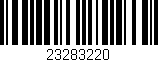 Código de barras (EAN, GTIN, SKU, ISBN): '23283220'