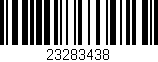 Código de barras (EAN, GTIN, SKU, ISBN): '23283438'