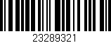Código de barras (EAN, GTIN, SKU, ISBN): '23289321'