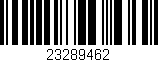 Código de barras (EAN, GTIN, SKU, ISBN): '23289462'