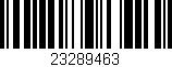 Código de barras (EAN, GTIN, SKU, ISBN): '23289463'