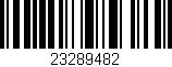 Código de barras (EAN, GTIN, SKU, ISBN): '23289482'