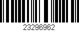 Código de barras (EAN, GTIN, SKU, ISBN): '23296962'