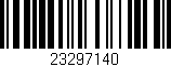 Código de barras (EAN, GTIN, SKU, ISBN): '23297140'