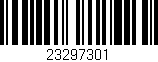 Código de barras (EAN, GTIN, SKU, ISBN): '23297301'