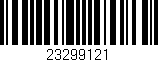 Código de barras (EAN, GTIN, SKU, ISBN): '23299121'