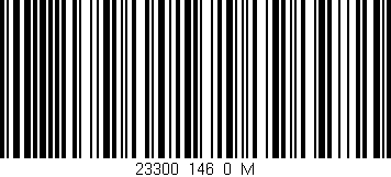 Código de barras (EAN, GTIN, SKU, ISBN): '23300_146_0_M'