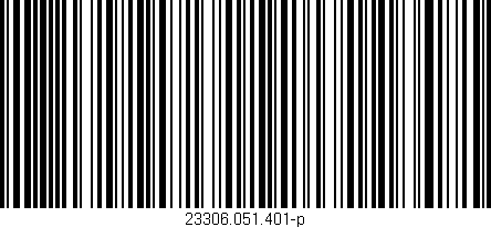 Código de barras (EAN, GTIN, SKU, ISBN): '23306.051.401-p'