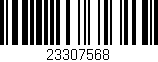Código de barras (EAN, GTIN, SKU, ISBN): '23307568'