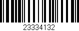 Código de barras (EAN, GTIN, SKU, ISBN): '23334132'