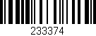 Código de barras (EAN, GTIN, SKU, ISBN): '233374'