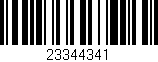 Código de barras (EAN, GTIN, SKU, ISBN): '23344341'
