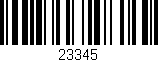 Código de barras (EAN, GTIN, SKU, ISBN): '23345'