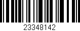 Código de barras (EAN, GTIN, SKU, ISBN): '23348142'